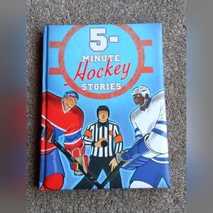 5-Minute Hockey Stories Hardcover Book